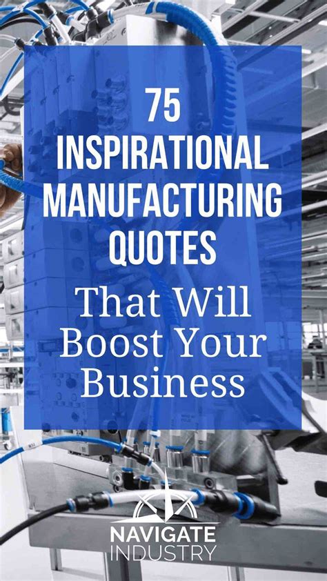 inspirational quotes about metal fabrication|manufacturing quotes and meanings.